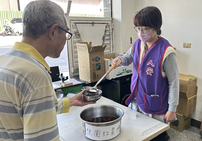 人安舉辦「春分養生送暖」,幫助處於困境的弱勢族群,重生!